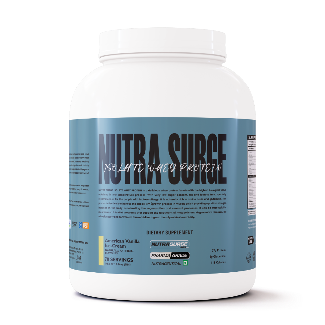 Nutra Surge Isolate Whey Protein